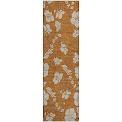 Premium Machine Washable Mayfield AMF1032 Paprika 2'3" x 7'6" Runner Rug