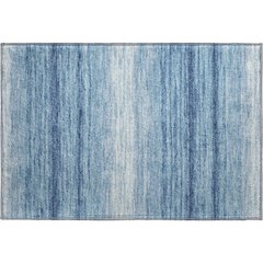 Premium Machine Washable Mayfield AMF1033 Blue 1'8" x 2'6" Rug