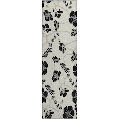 Premium Machine Washable Mayfield AMF1034 Ivory 2'3" x 7'6" Runner Rug