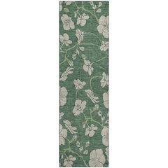 Premium Machine Washable Mayfield AMF1034 Sage 2'3" x 7'6" Runner Rug