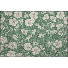 Premium Machine Washable Mayfield AMF1034 Sage 1'8" x 2'6" Rug