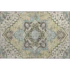 Premium Machine Washable Mayfield AMF1036 Beige 1'8" x 2'6" Rug