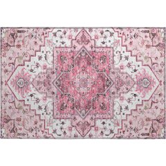 Premium Machine Washable Mayfield AMF1036 Pink 1'8" x 2'6" Rug