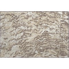 Premium Machine Washable Mayfield AMF1038 Beige 1'8" x 2'6" Rug