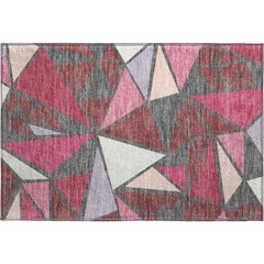 Premium Machine Washable Mayfield AMF1039 Burgundy 1'8" x 2'6" Rug
