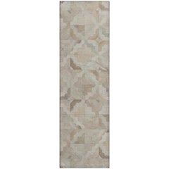 Premium Machine Washable Mayfield  Ivory 2'3" x 7'6" Runner Rug