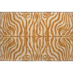 Premium Machine Washable Mayfield AMF1042 Paprika 1'8" x 2'6" Rug