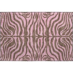 Premium Machine Washable Mayfield AMF1043 Brown 1'8" x 2'6" Rug