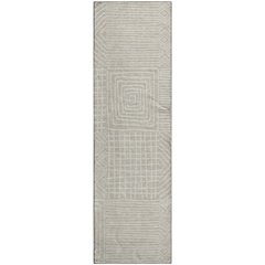 Premium Machine Washable Mayfield AMF1044 Beige 2'3" x 7'6" Runner Rug