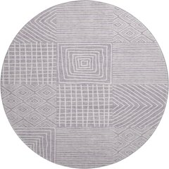 Premium Machine Washable Mayfield AMF1044 Lavender 8' x 8' Round Rug