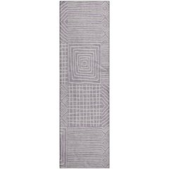 Premium Machine Washable Mayfield AMF1044 Lavender 2'3" x 7'6" Runner Rug