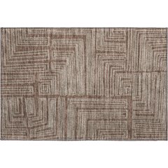 Premium Machine Washable Mayfield AMF1045 Brown 1'8" x 2'6" Rug