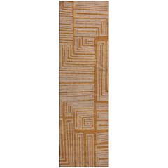 Premium Machine Washable Mayfield AMF1045 Paprika 2'3" x 7'6" Runner Rug