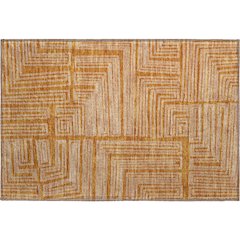Premium Machine Washable Mayfield AMF1045 Paprika 1'8" x 2'6" Rug