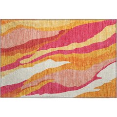 Premium Machine Washable Mayfield AMF1047 Blush 1'8" x 2'6" Rug