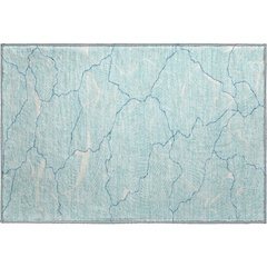 Premium Machine Washable Mayfield AMF1048 Aqua 1'8" x 2'6" Rug