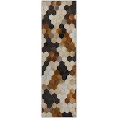 Premium Machine Washable Mayfield  Multi 2'3" x 7'6" Runner Rug