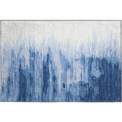Premium Machine Washable Mayfield AMF1050 Navy 1'8" x 2'6" Rug
