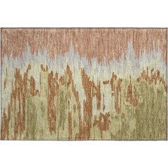 Premium Machine Washable Mayfield AMF1050 Rust 1'8" x 2'6" Rug