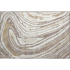 Premium Machine Washable Mayfield AMF1051 Taupe 1'8" x 2'6" Rug