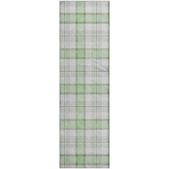 Premium Machine Washable Mayfield AMF1052 Mint 2'3" x 7'6" Runner Rug