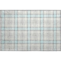 Premium Machine Washable Mayfield AMF1052 Sky 1'8" x 2'6" Rug