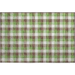 Premium Machine Washable Mayfield AMF1053 Brown 1'8" x 2'6" Rug