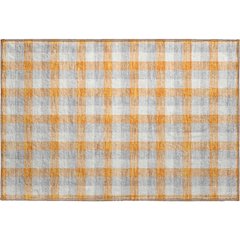 Premium Machine Washable Mayfield AMF1053 Orange 1'8" x 2'6" Rug