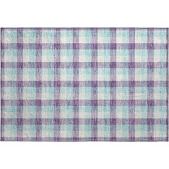 Premium Machine Washable Mayfield AMF1053 Purple 1'8" x 2'6" Rug