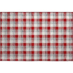 Premium Machine Washable Mayfield AMF1053 Red 1'8" x 2'6" Rug