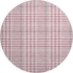 Premium Machine Washable Mayfield AMF1054 Blush 8' x 8' Round Rug