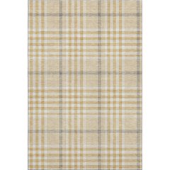 Premium Machine Washable Mayfield AMF1054 Gold 2'6" x 3'10" Rug