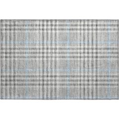 Premium Machine Washable Mayfield AMF1054 Gray 1'8" x 2'6" Rug