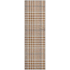 Premium Machine Washable Mayfield AMF1054 Paprika 2'3" x 7'6" Runner Rug
