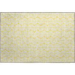 Premium Machine Washable Mayfield AMF1056 Yellow 1'8" x 2'6" Rug