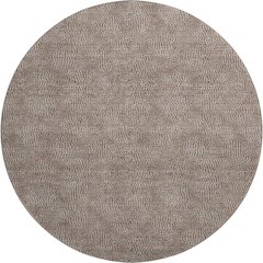 Premium Machine Washable Mayfield AMF1057 Brown 8' x 8' Round Rug