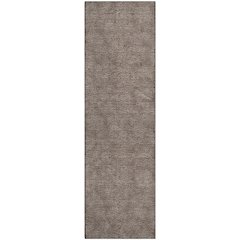 Premium Machine Washable Mayfield AMF1057 Brown 2'3" x 7'6" Runner Rug