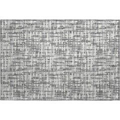 Premium Machine Washable Mayfield AMF1059 Gray 1'8" x 2'6" Rug