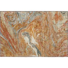 Premium Machine Washable Mayfield AMF1061 Paprika 1'8" x 2'6" Rug