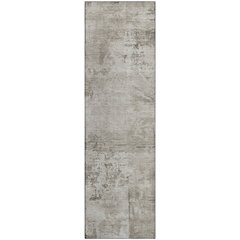 Premium Machine Washable Mayfield AMF1062 Beige 2'3" x 7'6" Runner Rug
