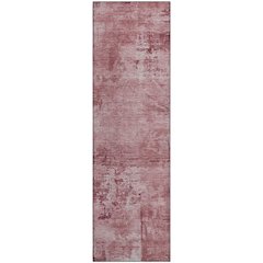 Premium Machine Washable Mayfield AMF1062 Blush 2'3" x 7'6" Runner Rug