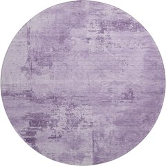 Premium Machine Washable Mayfield AMF1062 Lavender 8' x 8' Round Rug