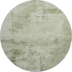 Premium Machine Washable Mayfield AMF1062 Olive 8' x 8' Round Rug