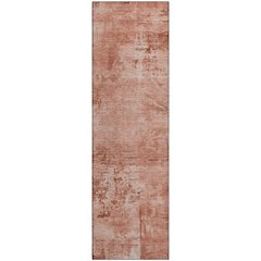 Premium Machine Washable Mayfield AMF1062 Paprika 2'3" x 7'6" Runner Rug