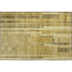 Premium Machine Washable Mayfield AMF1063 Gold 1'8" x 2'6" Rug