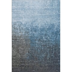 Premium Machine Washable Mayfield AMF1066 Blue 2'6" x 3'10" Rug