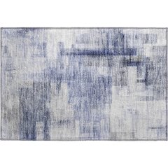 Premium Machine Washable Mayfield AMF1067 Denim 1'8" x 2'6" Rug