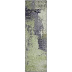 Premium Machine Washable Mayfield AMF1068 Fern 2'3" x 7'6" Runner Rug