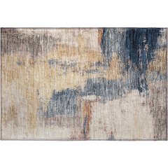 Premium Machine Washable Mayfield AMF1068 Gold 1'8" x 2'6" Rug