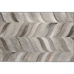 Premium Machine Washable Mayfield  Gray 1'8" x 2'6" Rug